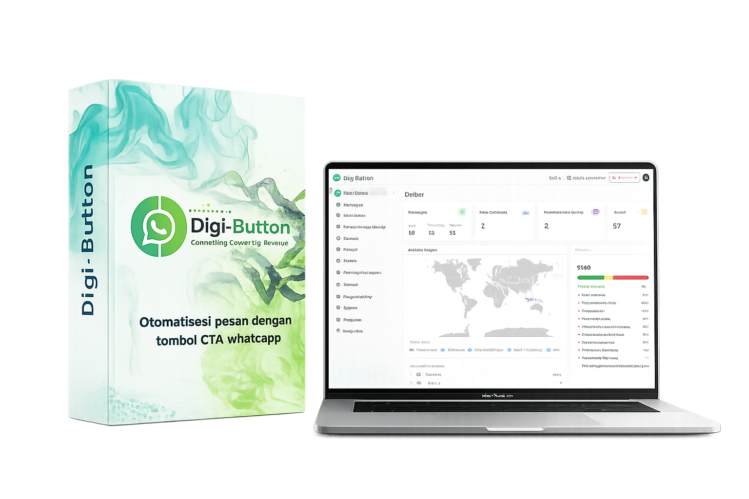 DIGI-BUTTON WA 200 Devices 1 Bulan